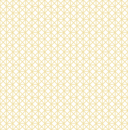 A-Street Prints Lisbeth Yellow Geometric Lattice Wallpaper, 20.5-in by 33-ft