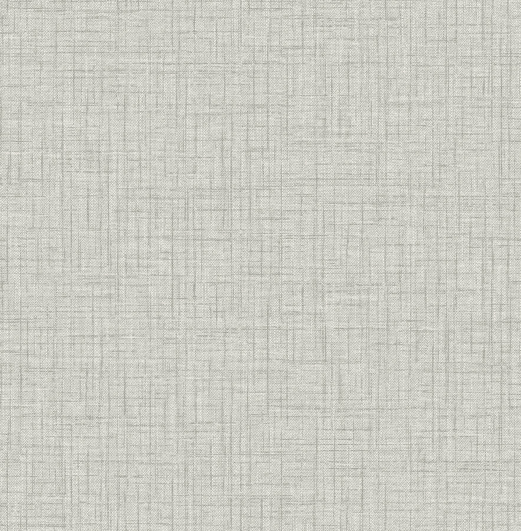 A-Street Prints Jocelyn Grey Faux Fabric Wallpaper, 20.5-in by 33-ft