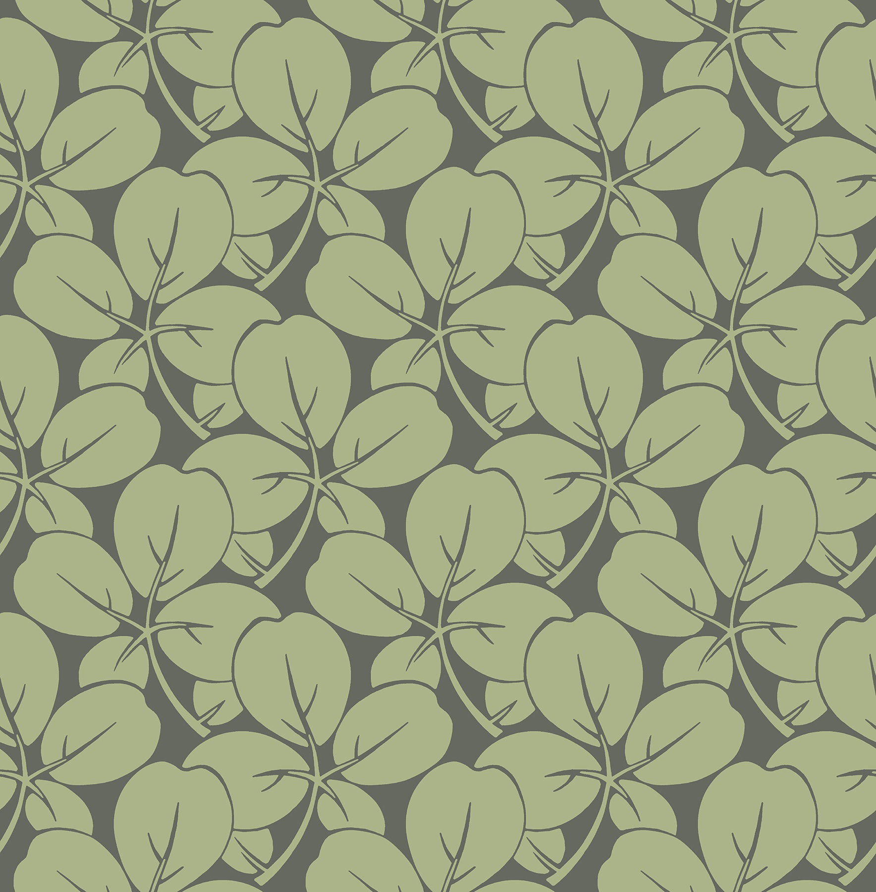 A-Street Prints Robert Green Clover Wallpaper, 20.5-in by 33-ft