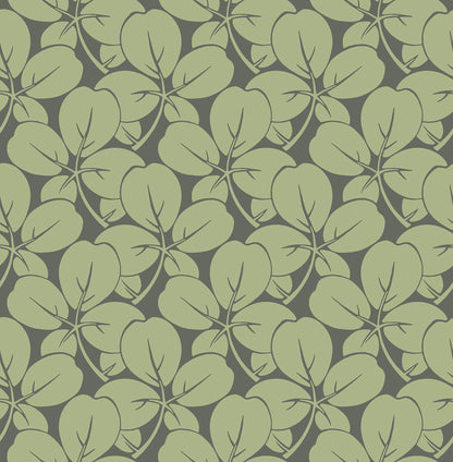 A-Street Prints Robert Green Clover Wallpaper, 20.5-in by 33-ft