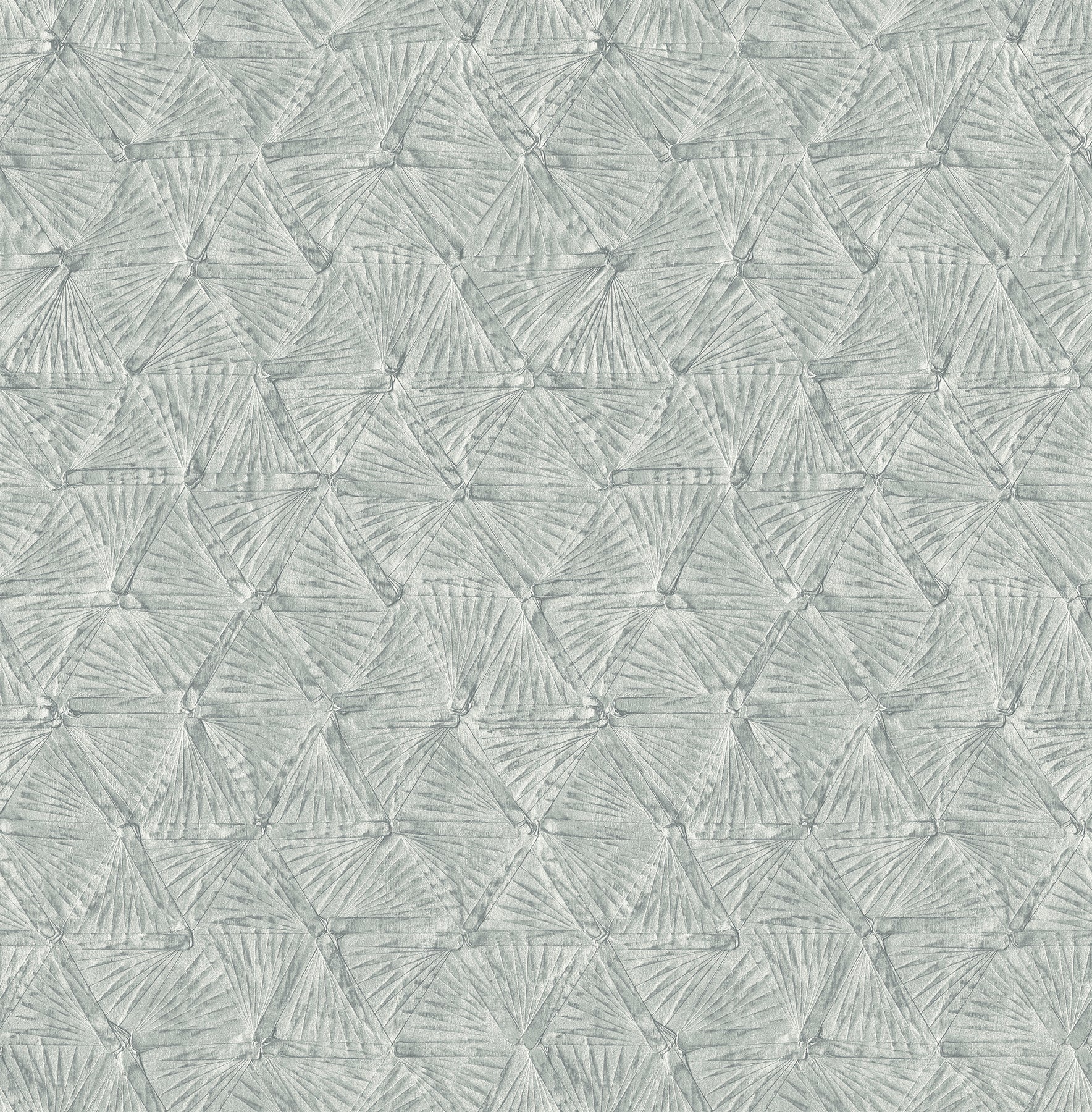 A-Street Prints Wright Slate Textured Triangle Wallpaper, 20.5-in by 33-ft