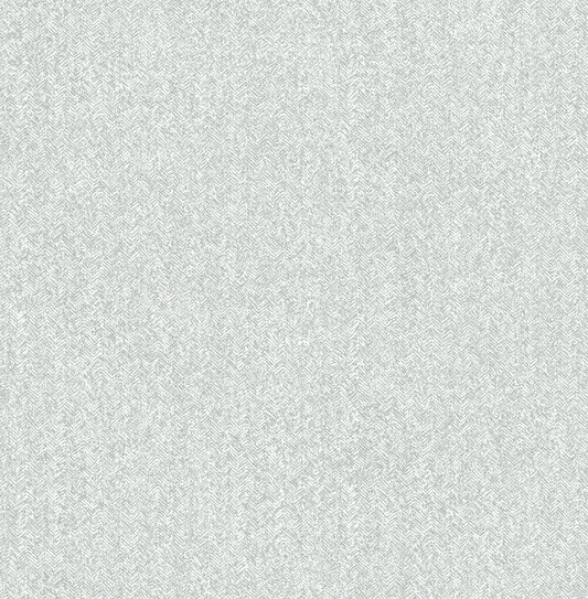 A-Street Prints Ashbee Light Grey Tweed Wallpaper, 20.5-in by 33-ft