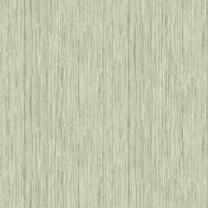 A-Street Prints Justina Green Faux Grasscloth Wallpaper, 27-in by 27-ft