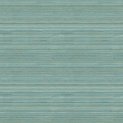 A-Street Prints Skyler Teal Striped Wallpaper, 27-in by 27-ft