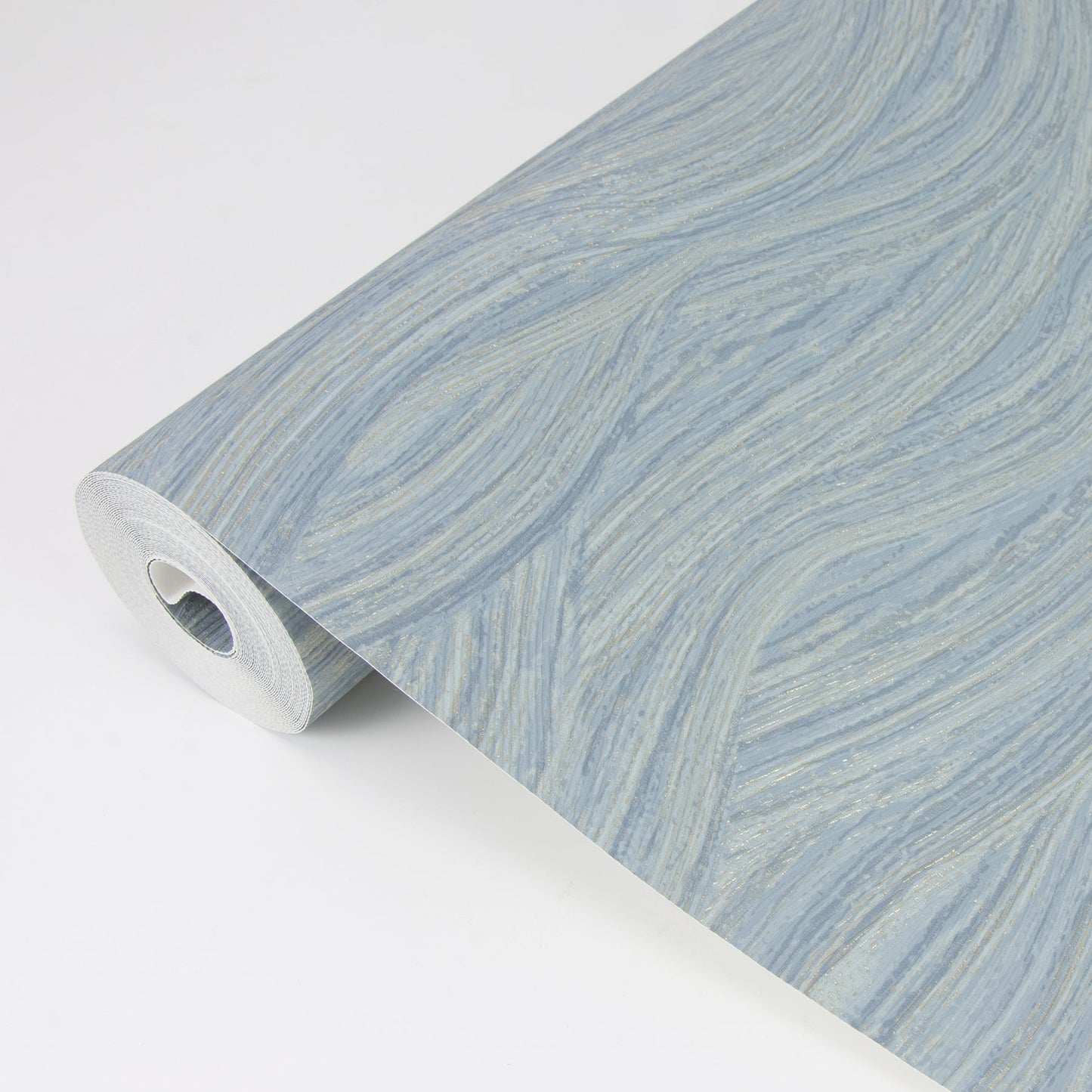 A-Street Prints Leith Blue Zen Waves Wallpaper, 20.9-in by 33-ft