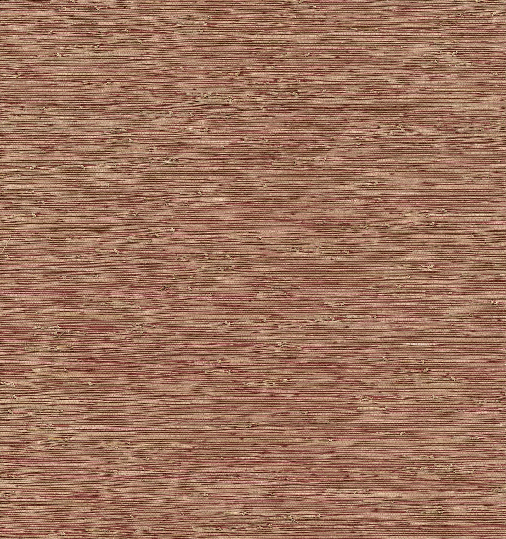 A-Street Prints Shuang Raspberry Handmade Grasscloth Wallpaper, 36-in by 24-ft