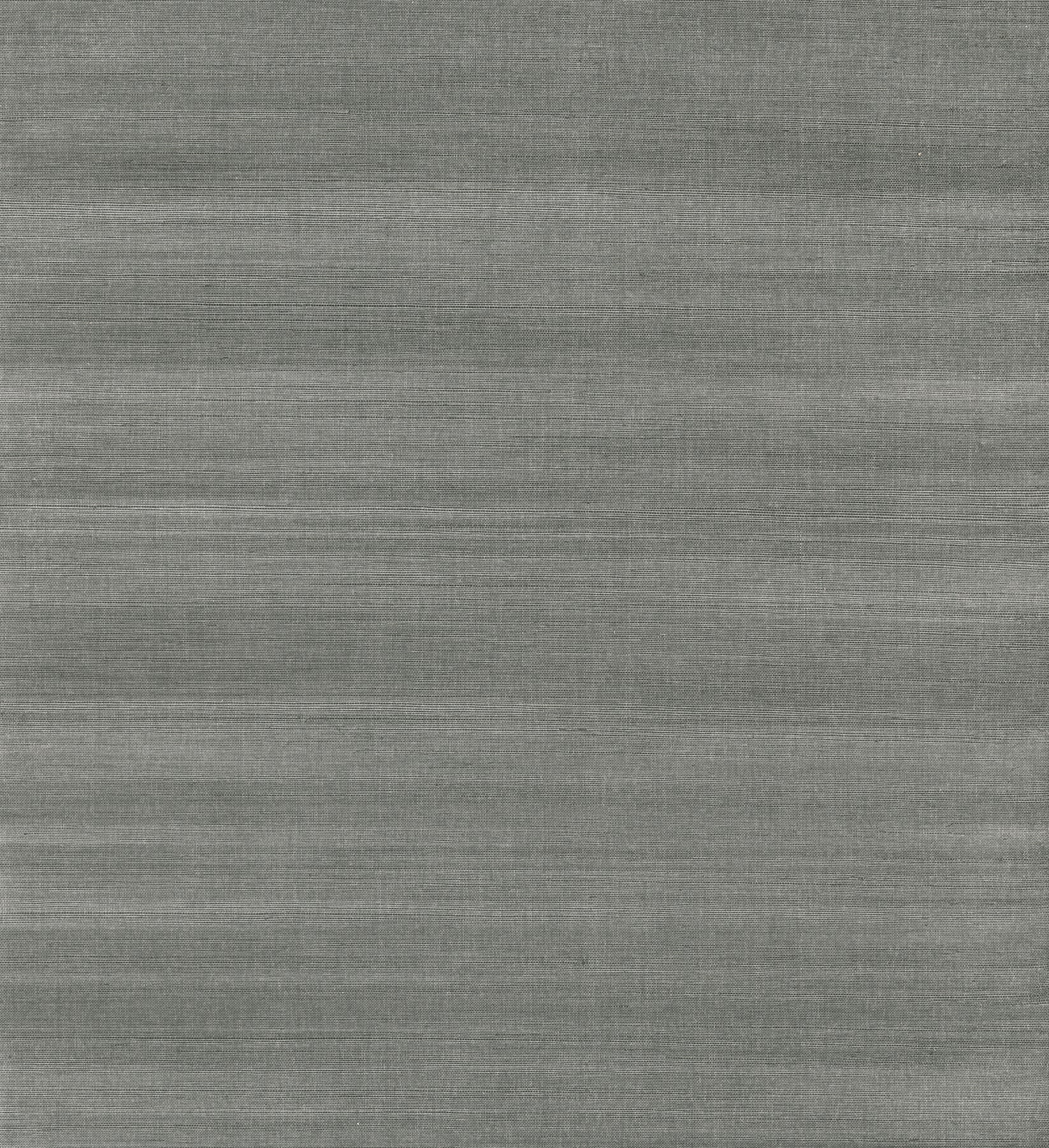 A-Street Prints Sakiya Slate Sisal Grasscloth Wallpaper, 36-in by 24-ft