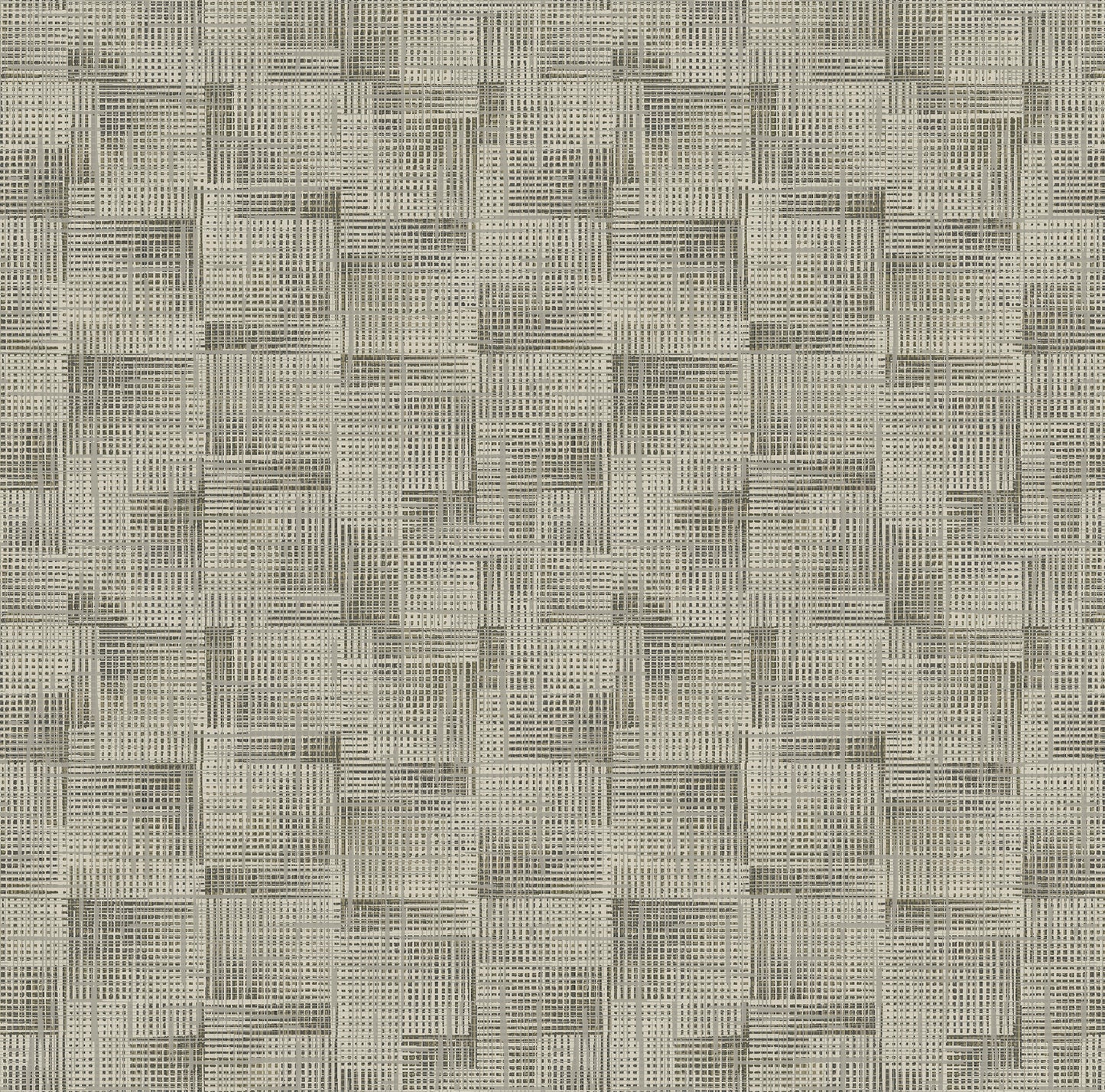 A-Street Prints Ting Light Grey Lattice Wallpaper, 27-in by 27-ft