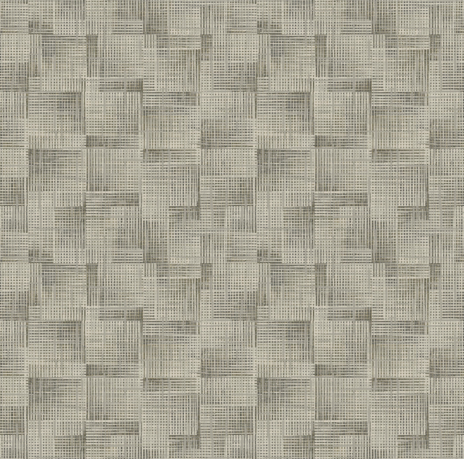 A-Street Prints Ting Light Grey Lattice Wallpaper, 27-in by 27-ft