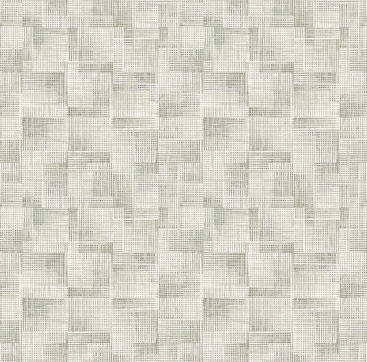 A-Street Prints Ting Sage Lattice Wallpaper, 27-in by 27-ft