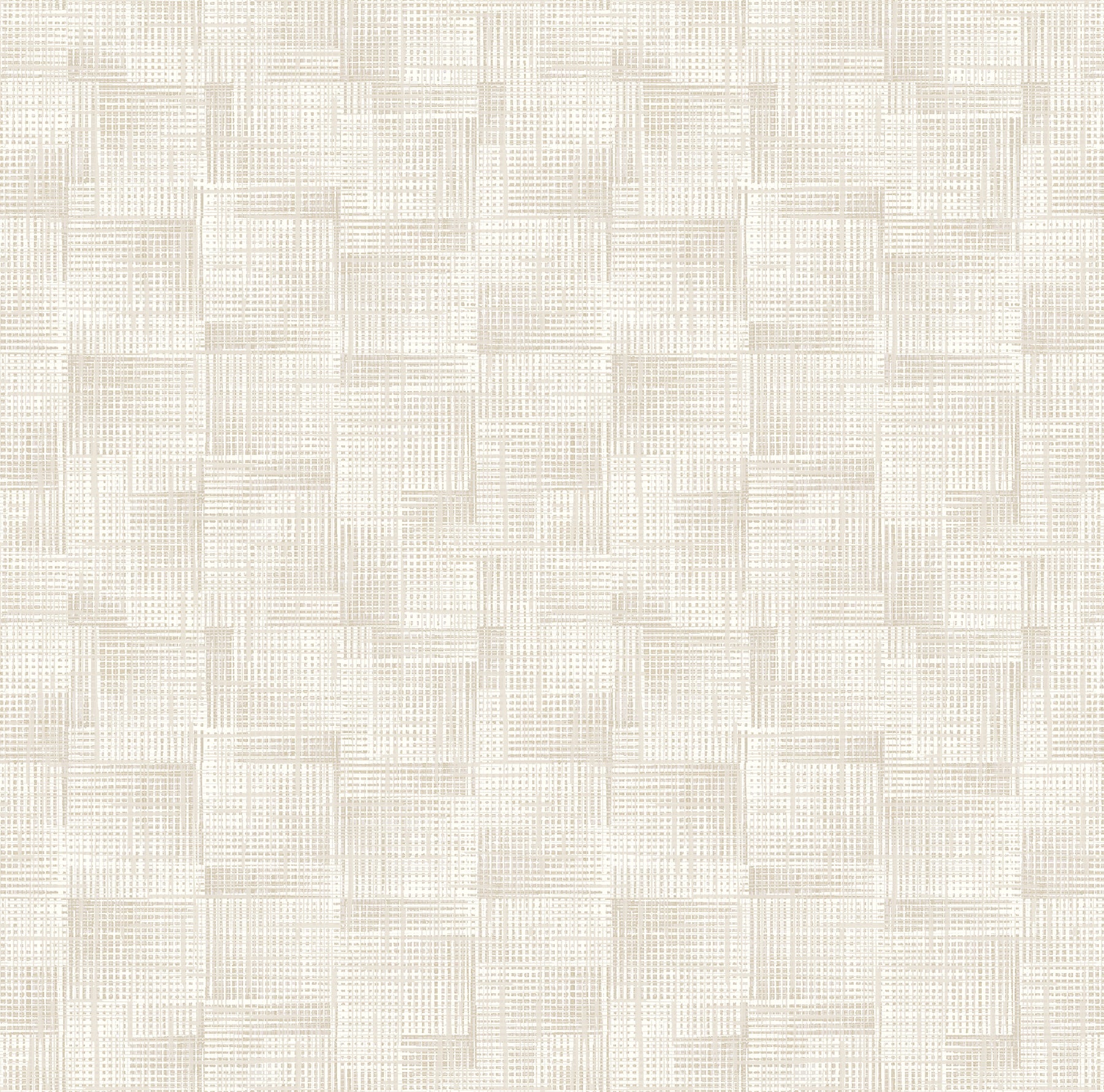 A-Street Prints Ting Cream Lattice Wallpaper, 27-in by 27-ft