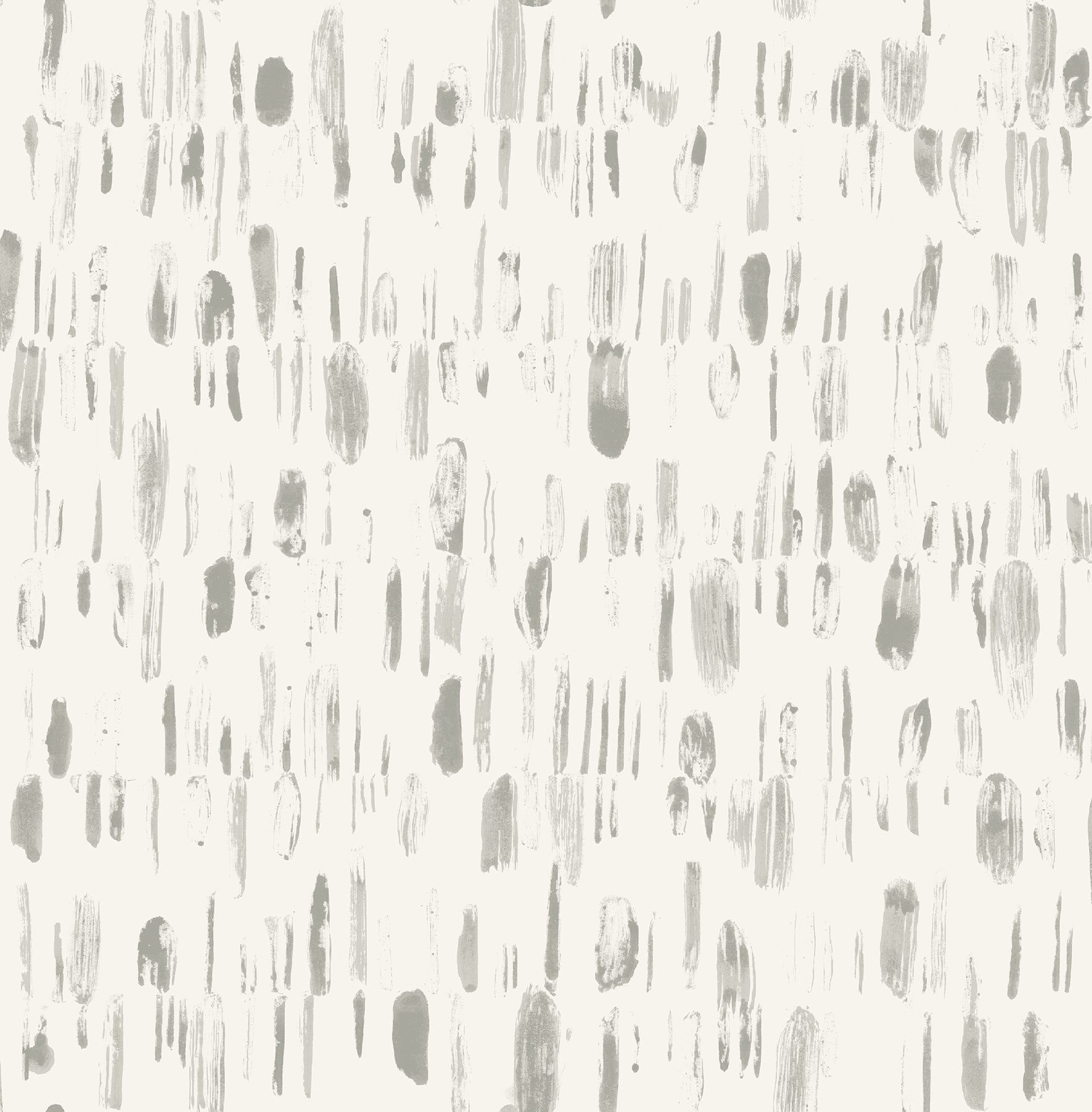 A-Street Prints Dwell Grey Brushstrokes Wallpaper, 20.5-in by 33-ft