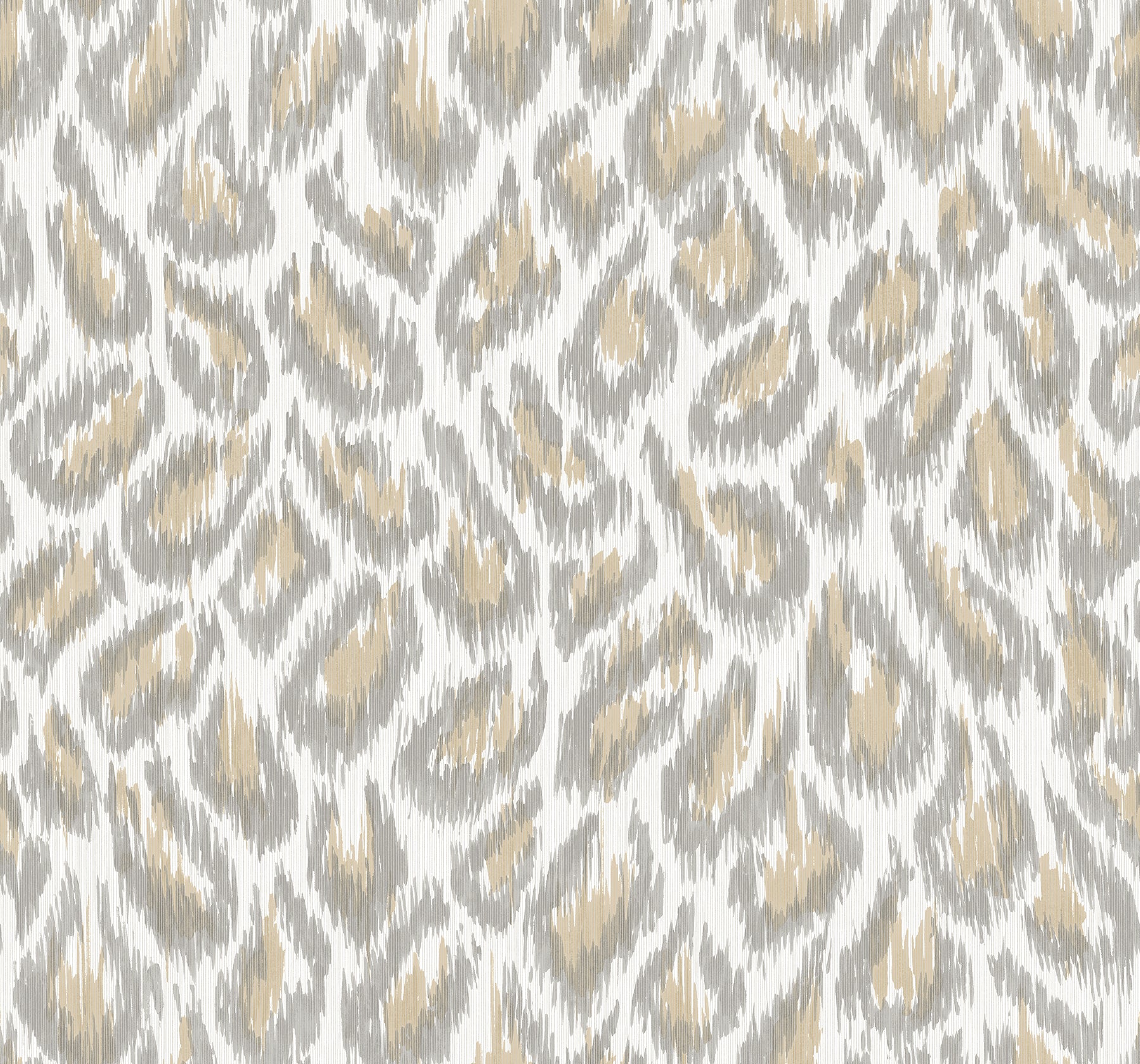 A-Street Prints Electra Wheat Leopard Spot String Wallpaper, 27-in by 27-ft