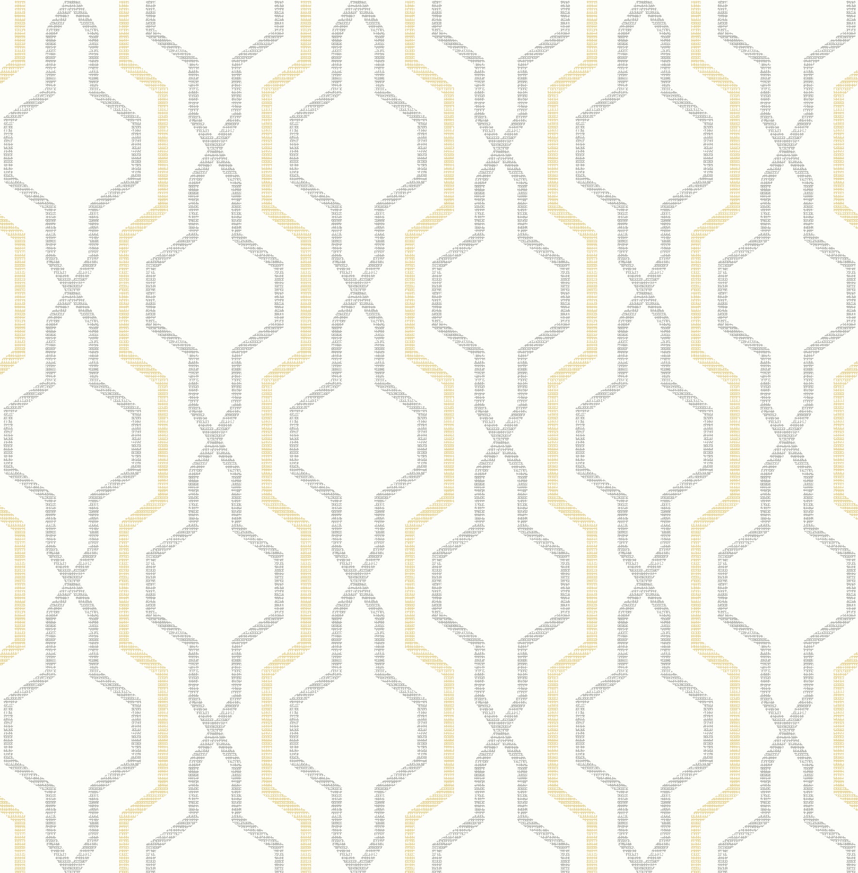 A-Street Prints Rion Yellow Trellis Wallpaper, 20.5-in by 33-ft