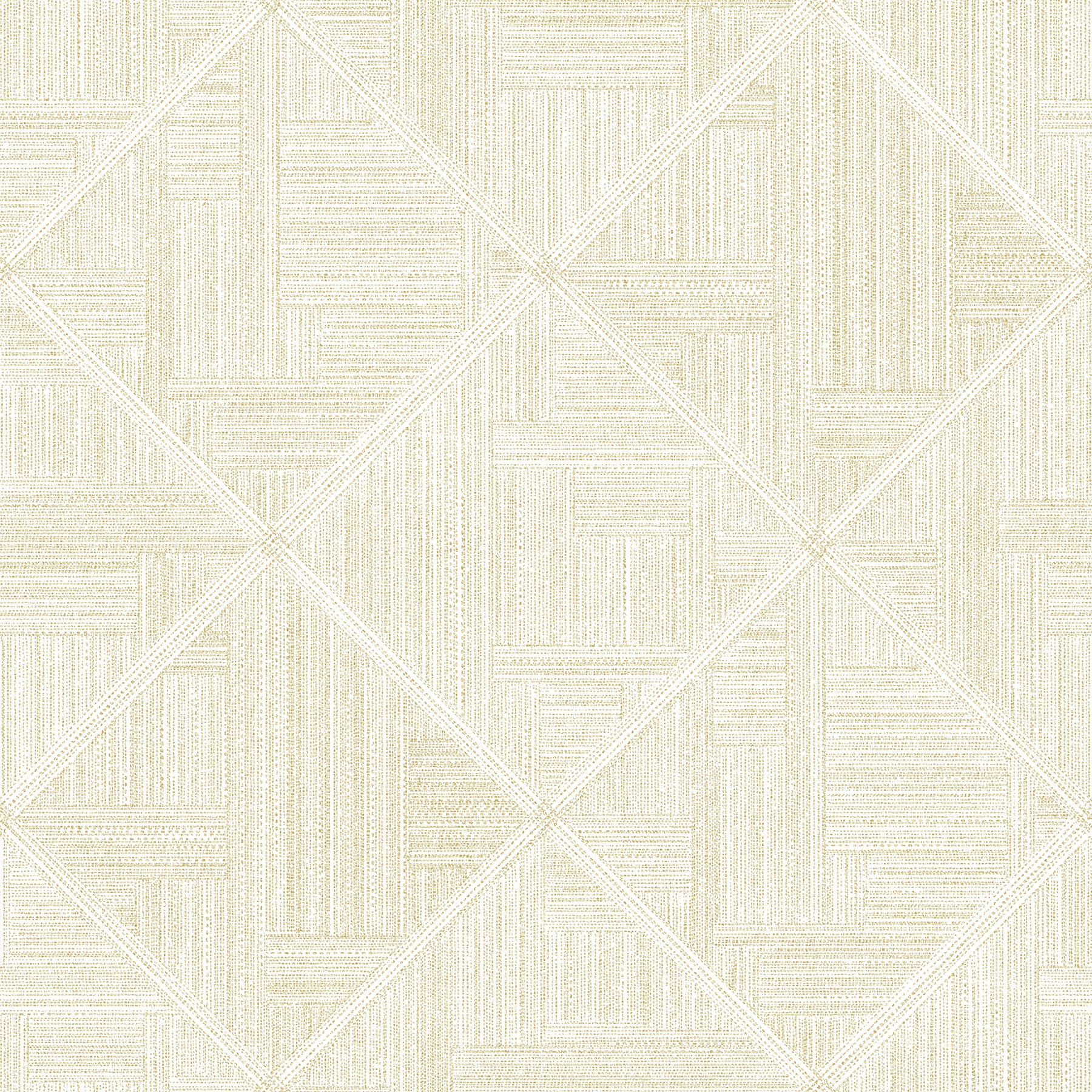 A-Street Prints Cade Yellow Geometric Wallpaper, 20.5-in by 33-ft