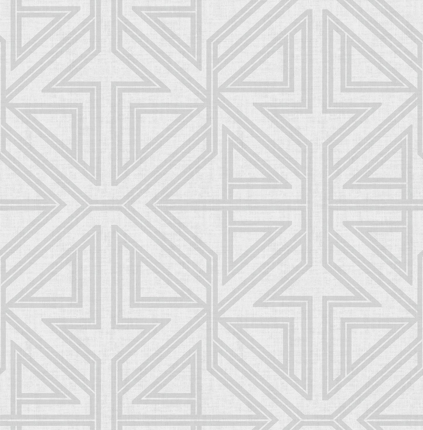 A-Street Prints Kachel Grey Geometric Wallpaper, 20.5-in by 33-ft