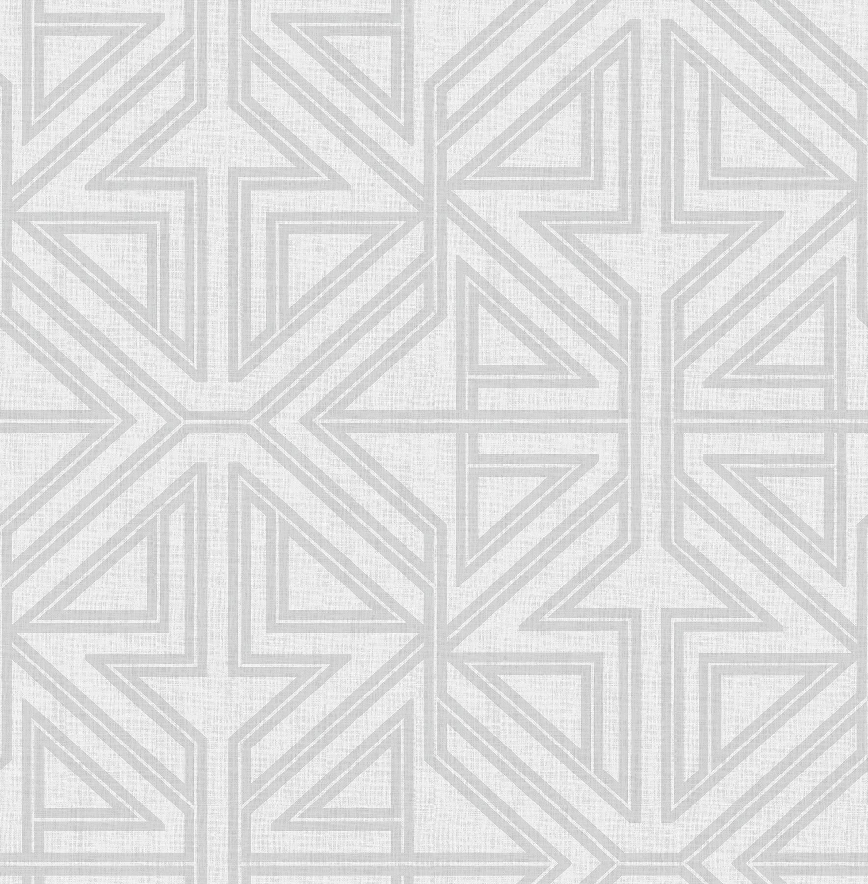 A-Street Prints Kachel Grey Geometric Wallpaper, 20.5-in by 33-ft