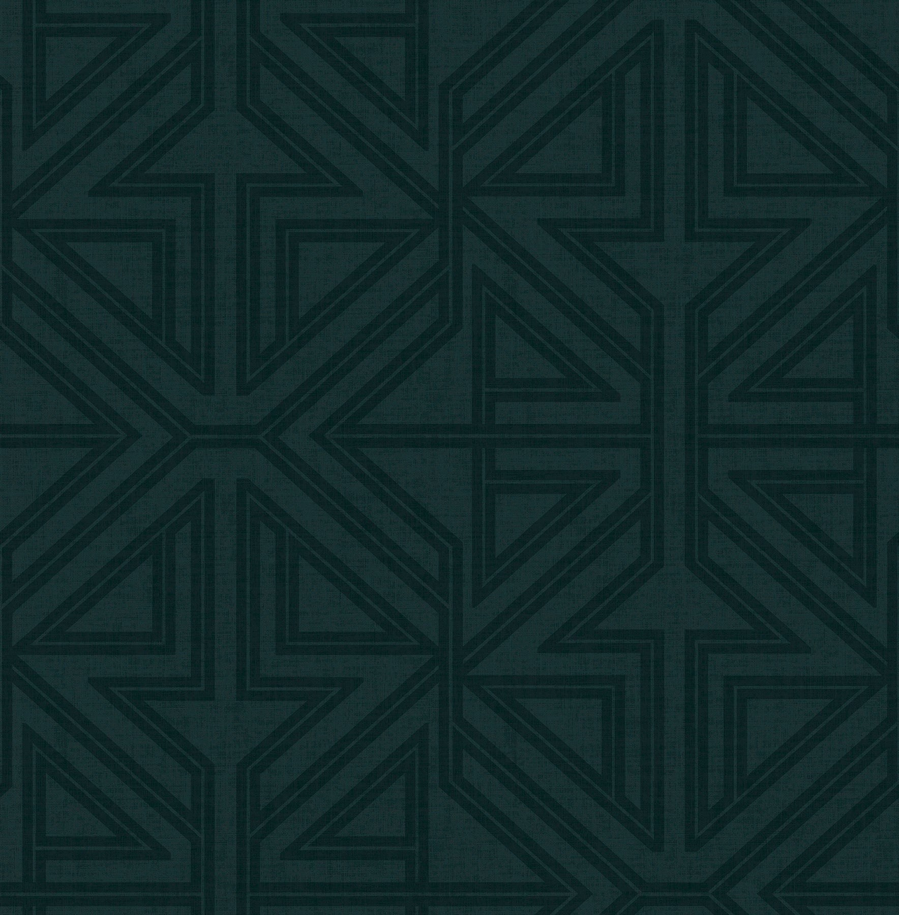 A-Street Prints Kachel Teal Geometric Wallpaper, 20.5-in by 33-ft