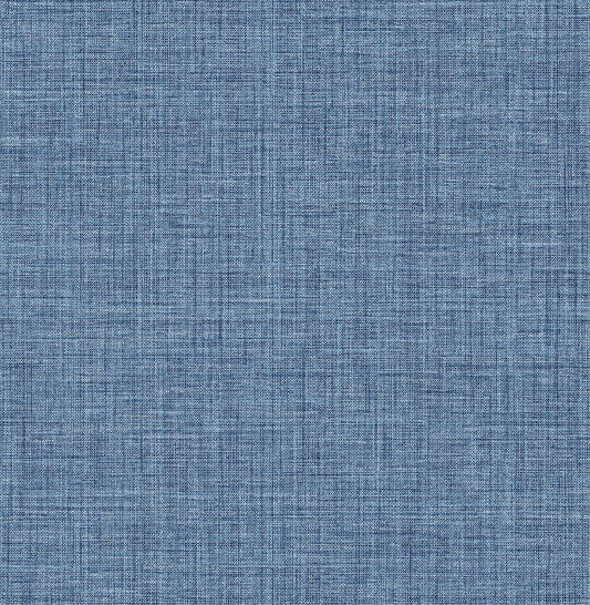 A-Street Prints Lanister Blue Texture Wallpaper, 20.5-in by 33-ft