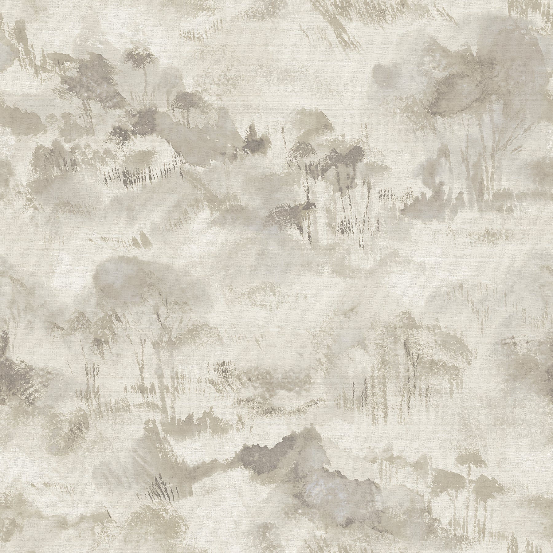 A-Street Prints Nara Taupe Taupe Toile Wallpaper, 27-in by 27-ft