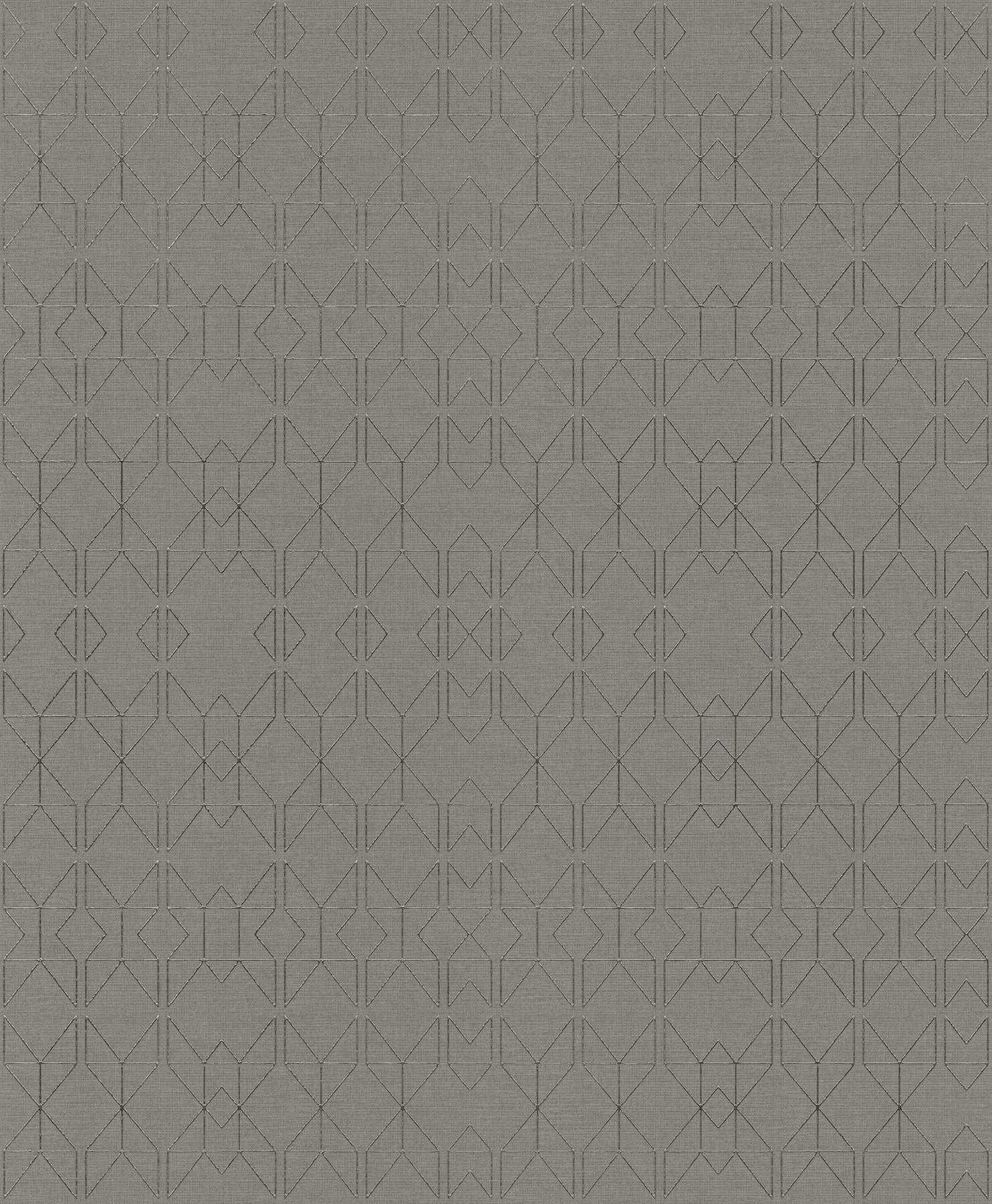 A-Street Prints Paititi Sterling Geometric Trellis Wallpaper, 20.9-in by 33-ft