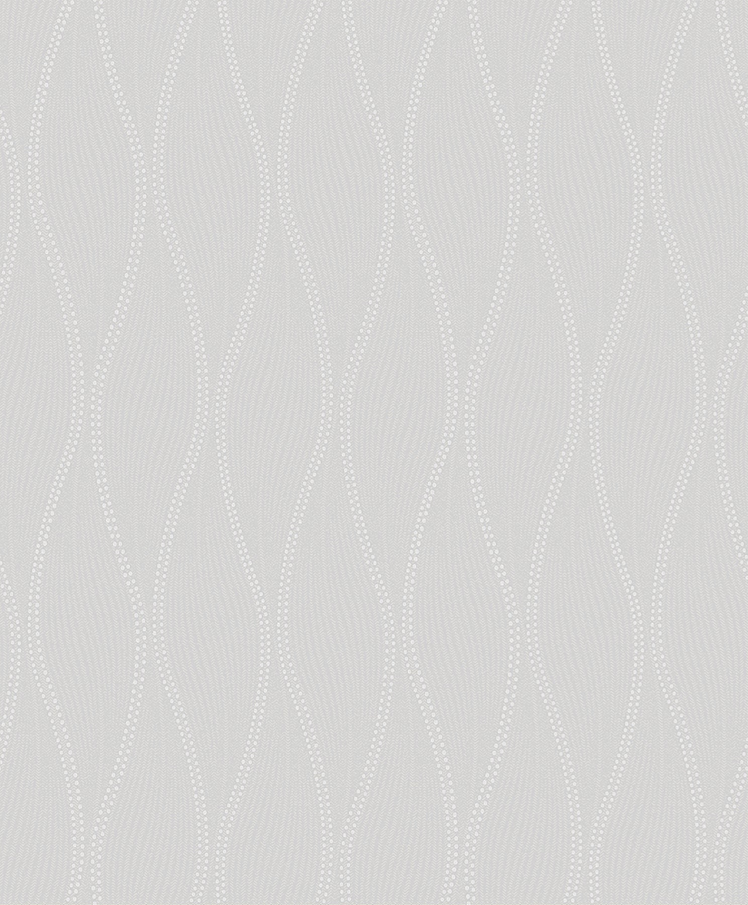 A-Street Prints Tetsu Pewter Ogee Wave Wallpaper, 20.9-in by 33-ft