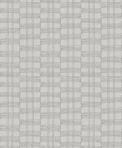 A-Street Prints Zorya Silver Embellished Stripe Wallpaper, 20.9-in by 33-ft