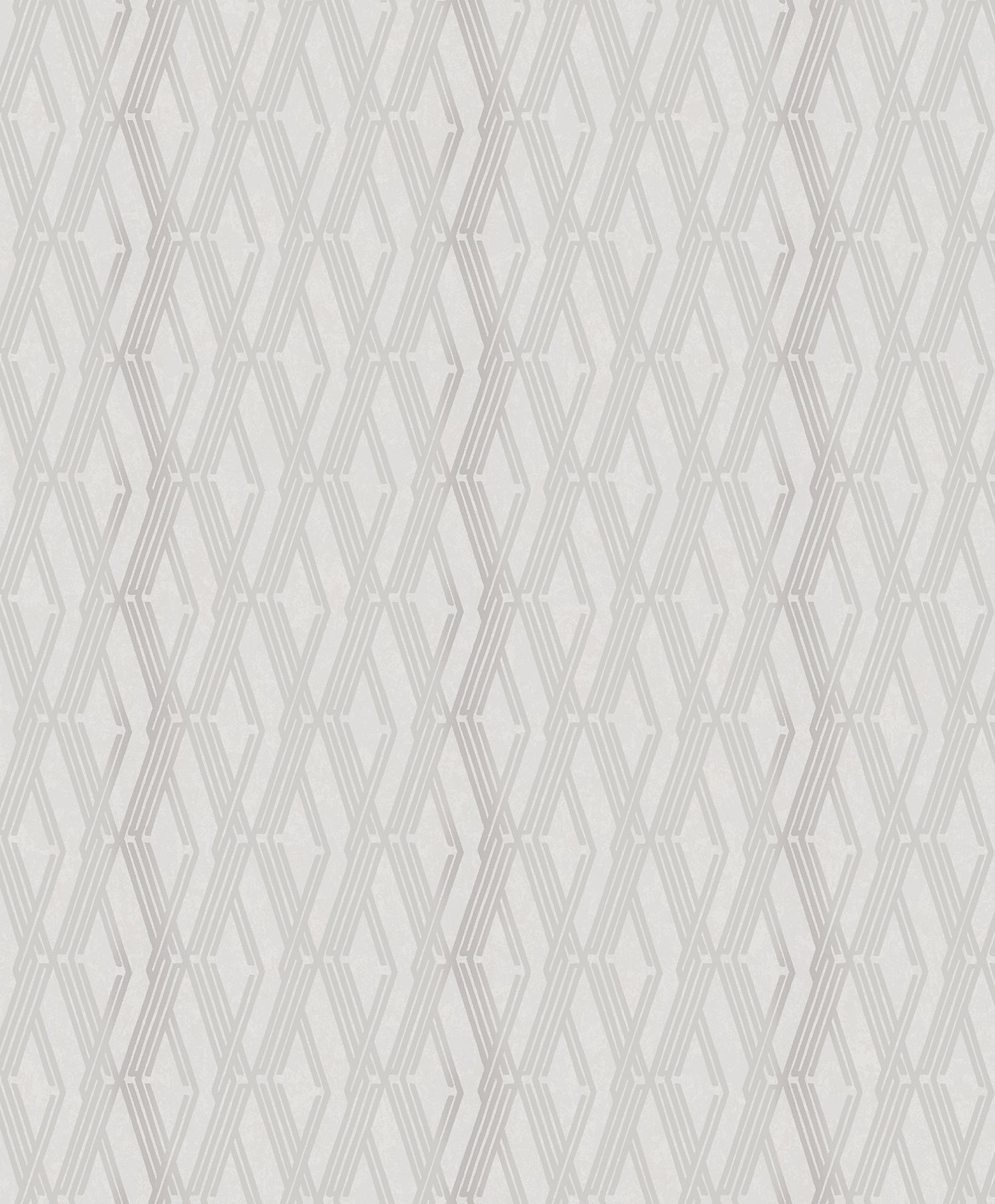 A-Street Prints Ushas Platinum Diamond Wallpaper, 20.9-in by 33-ft