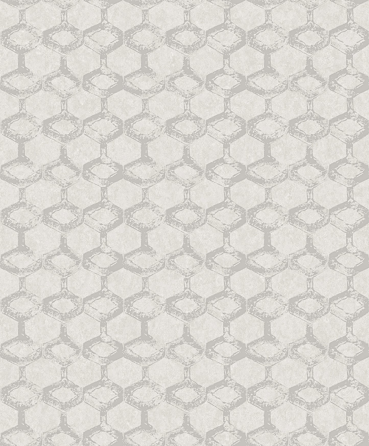 A-Street Prints Besi Silver Tiled Wallpaper, 20.9-in by 33-ft