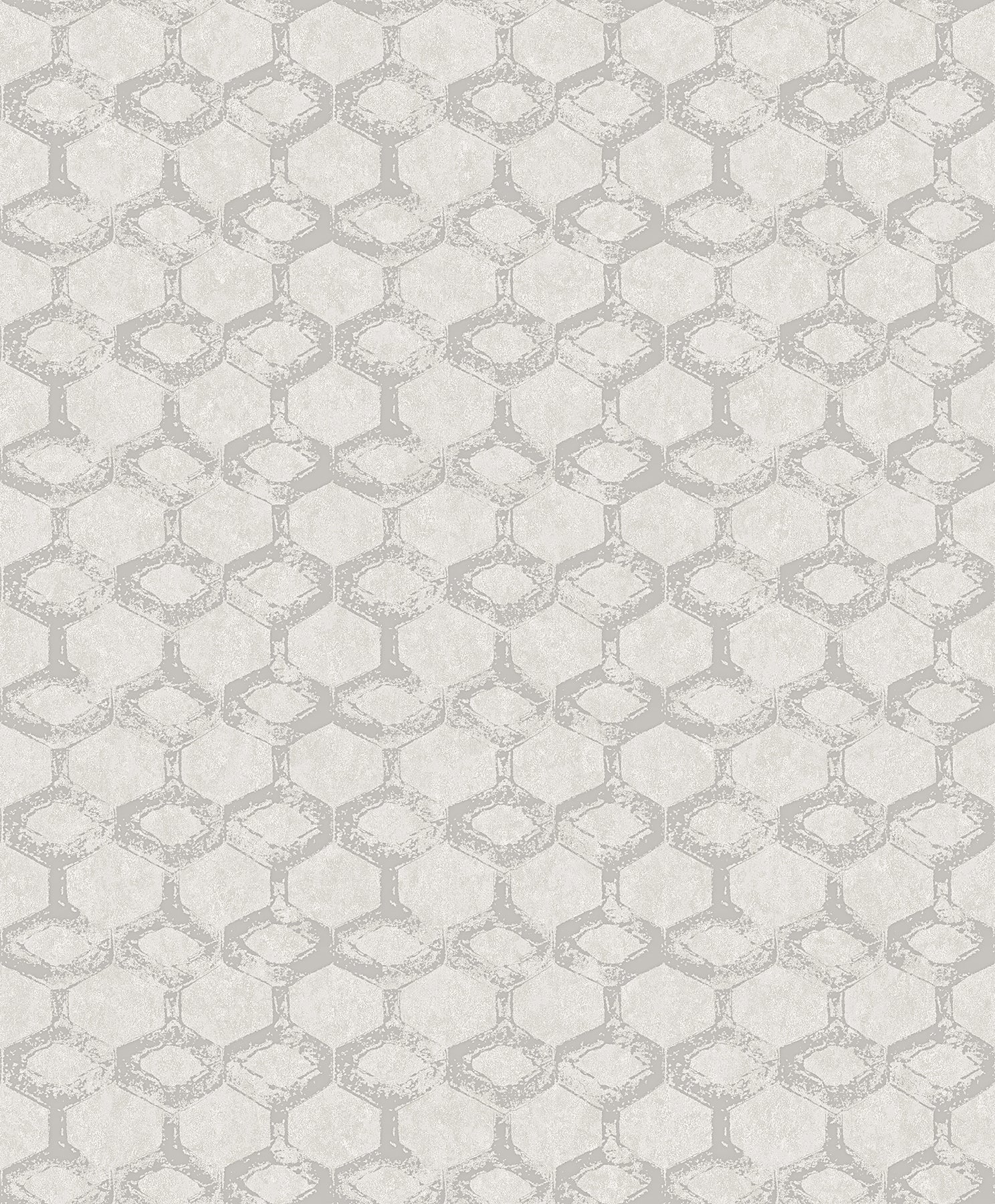 A-Street Prints Besi Silver Tiled Wallpaper, 20.9-in by 33-ft