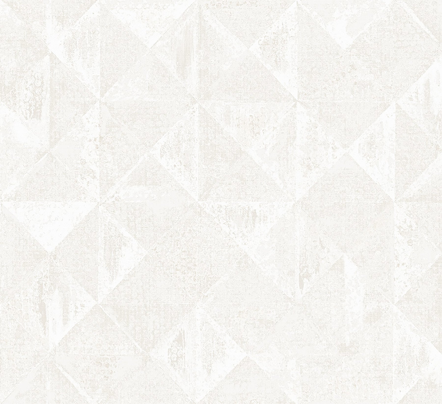 A-Street Prints Demir Dove Distressed Geometric Wallpaper, 27.6-in by 33-ft