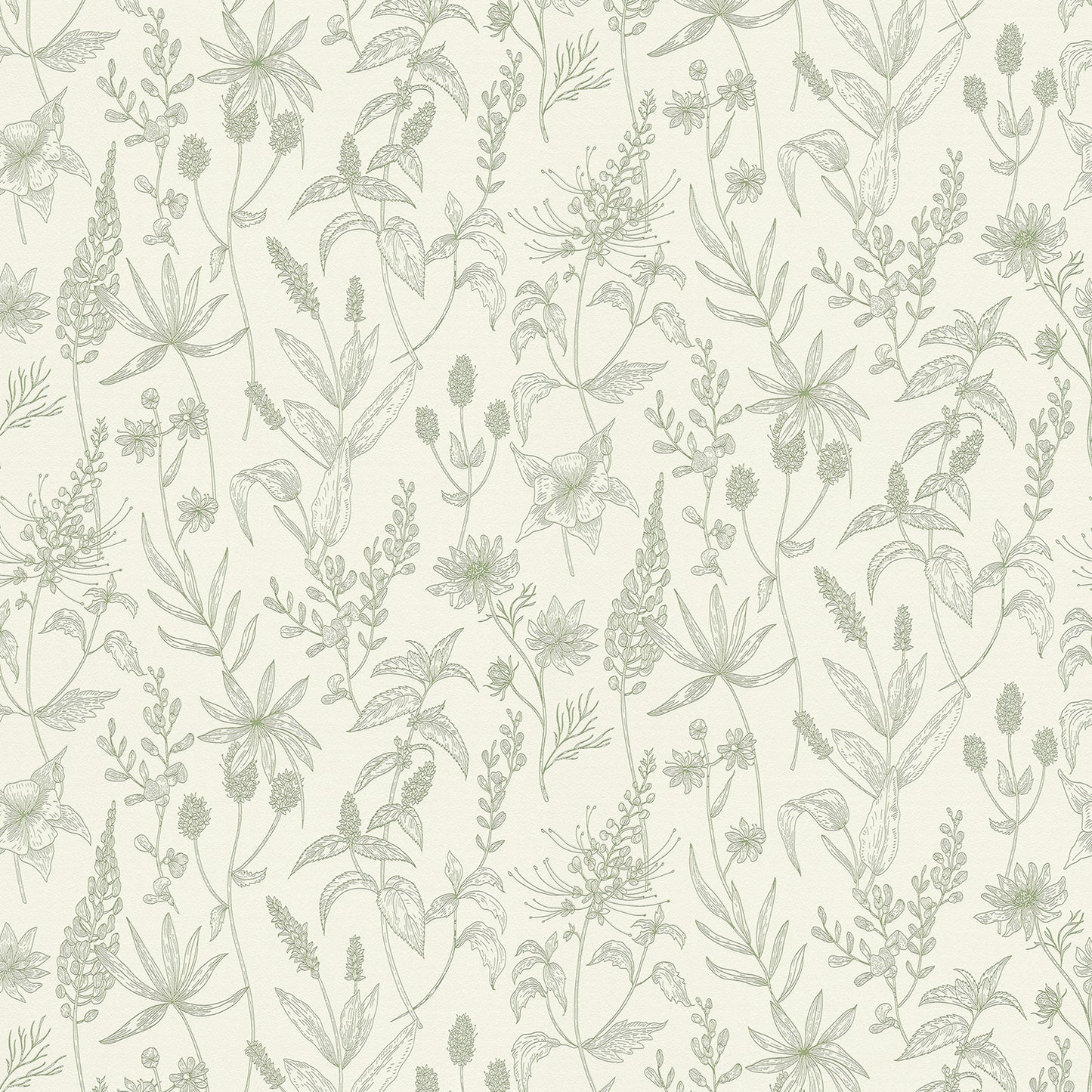 Advantage Nami Olive Floral Wallpaper, 21-in by 33-ft