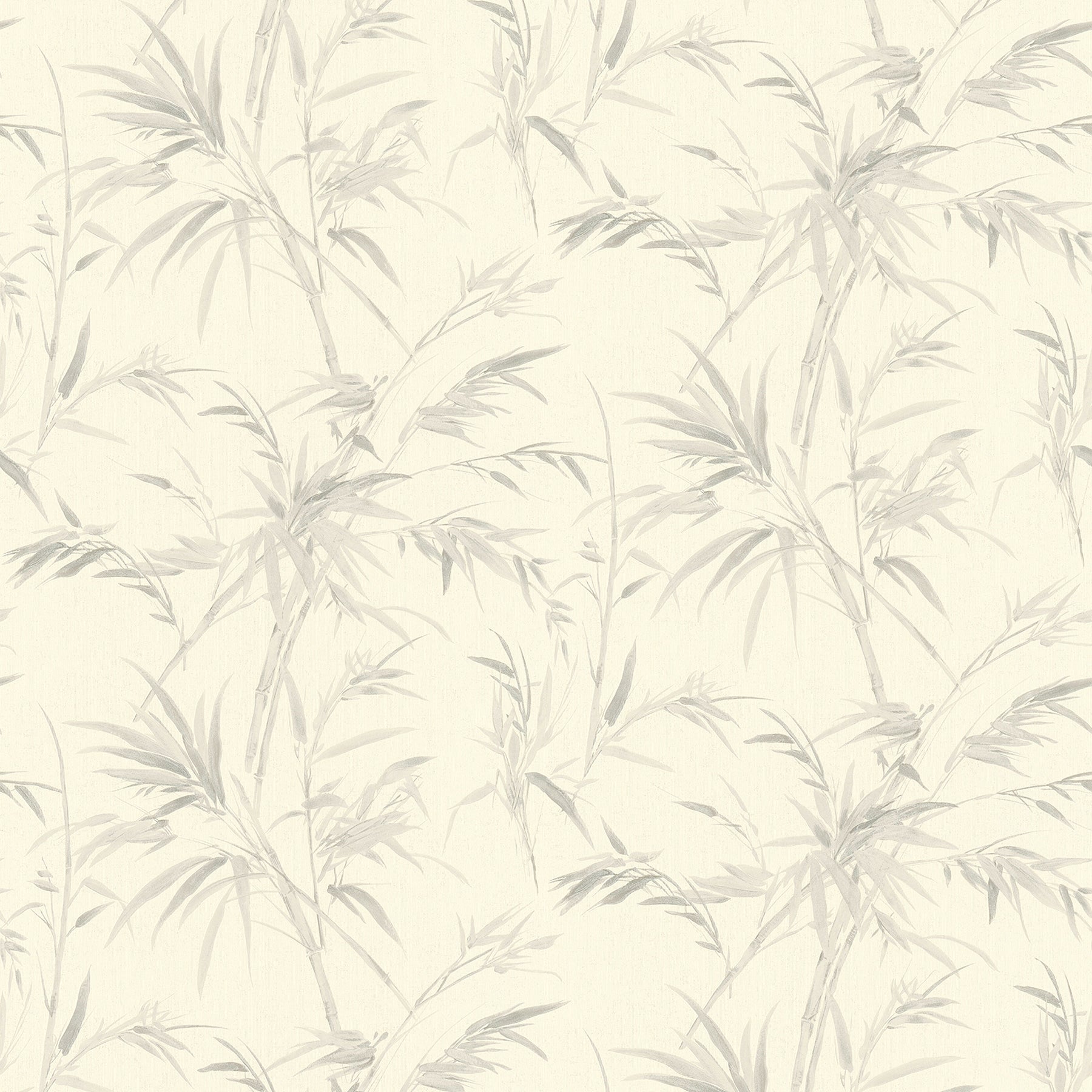 Advantage Hali Light Grey Fronds Wallpaper, 21-in by 33-ft