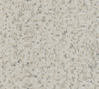 Advantage Albers Grey Squares Wallpaper, 20.9-in by 33-ft