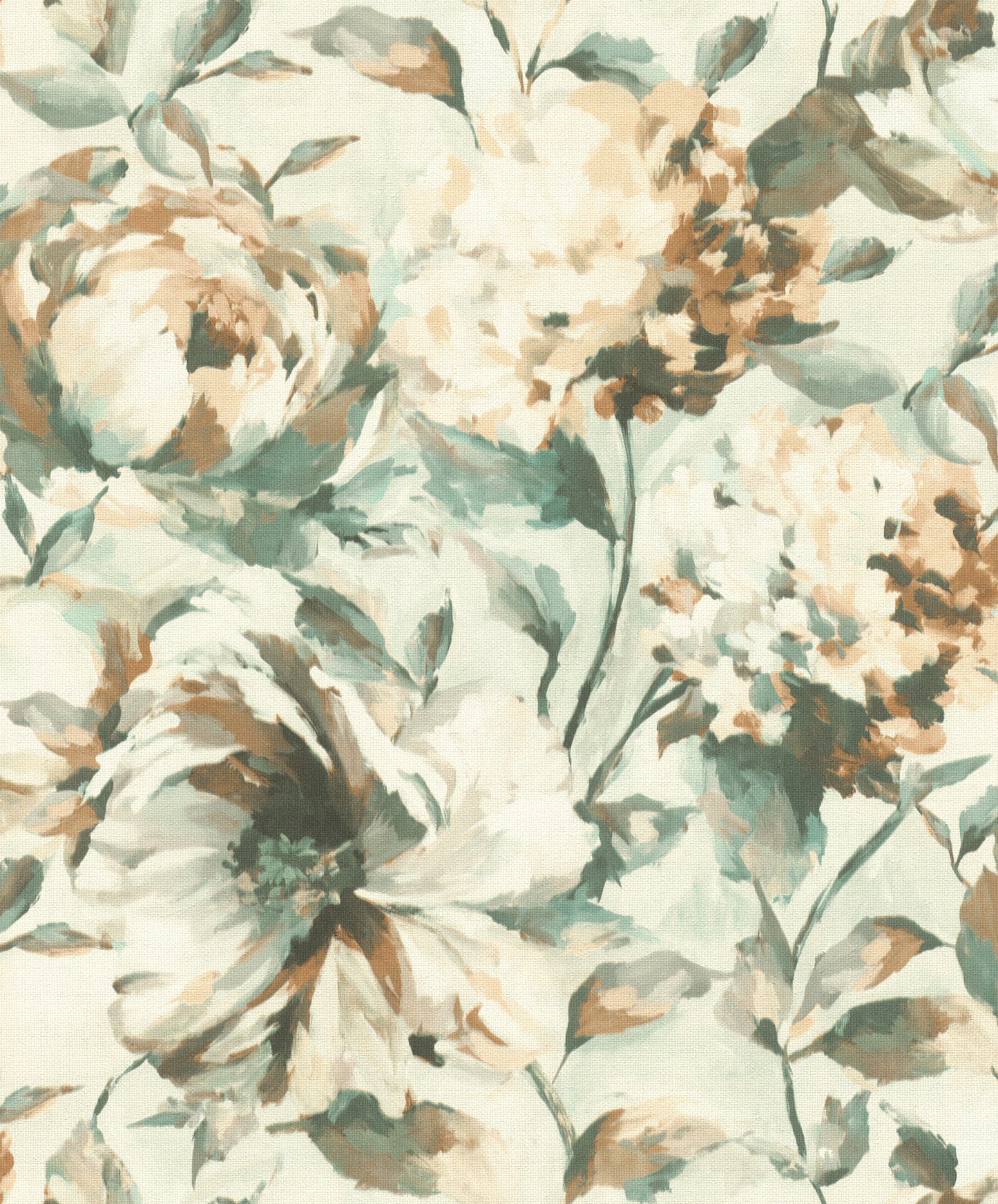 Advantage Attia Light Blue Floral Wallpaper, 20.9-in by 33-ft