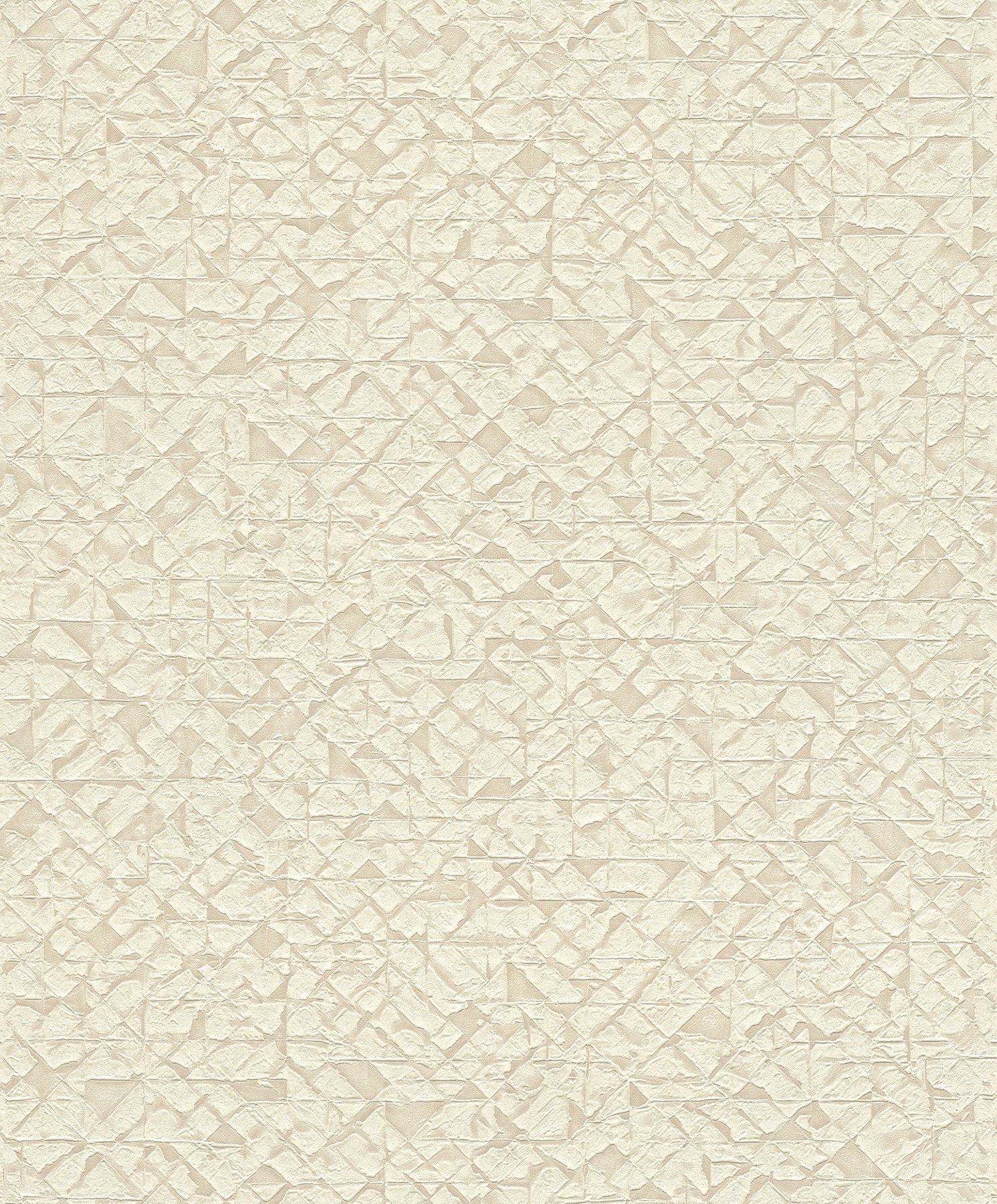 Advantage Arbus Cream Geo Wallpaper, 20.9-in by 33-ft