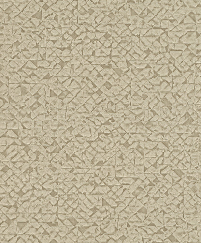 Advantage Arbus Beige Geo Wallpaper, 20.9-in by 33-ft