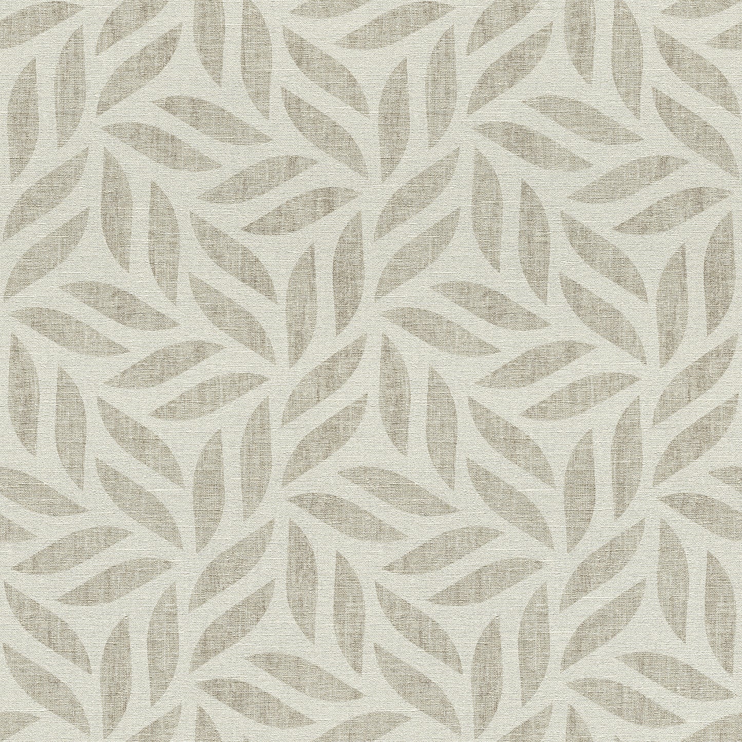 Advantage Sagano Light Grey Leaf Wallpaper, 20.9-in by 33-ft