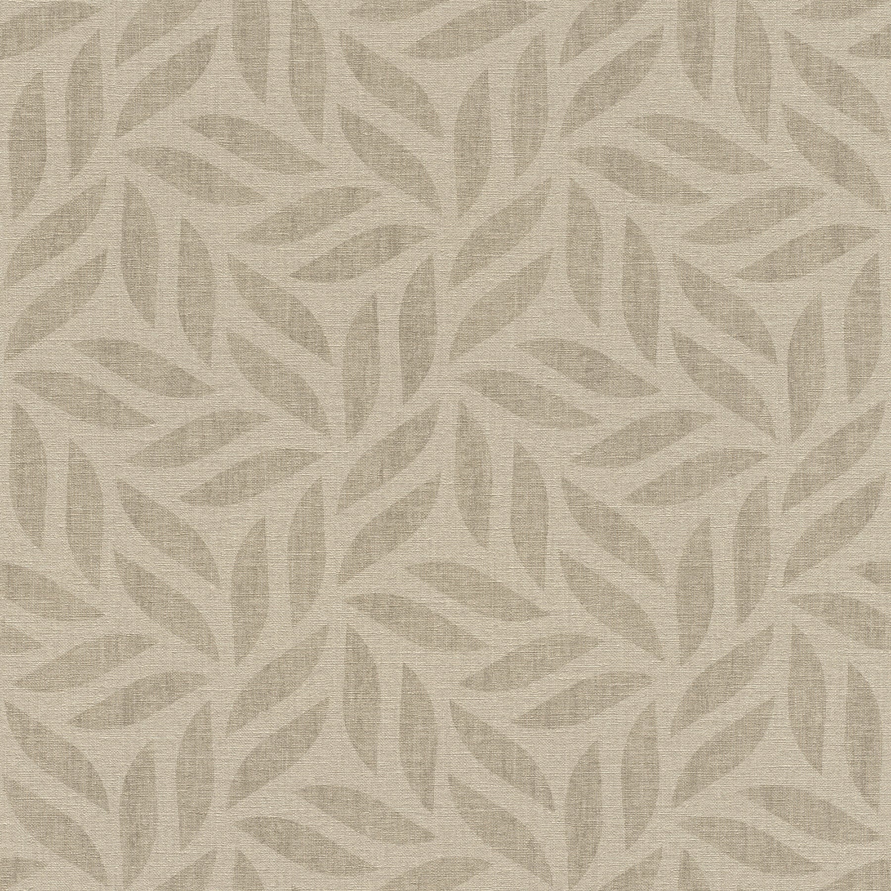 Advantage Sagano Light Brown Leaf Wallpaper, 20.9-in by 33-ft