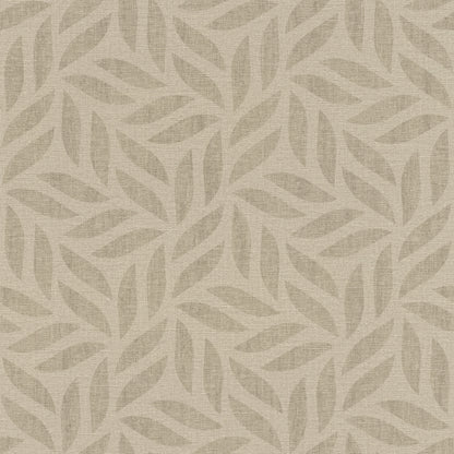 Advantage Sagano Light Brown Leaf Wallpaper, 20.9-in by 33-ft