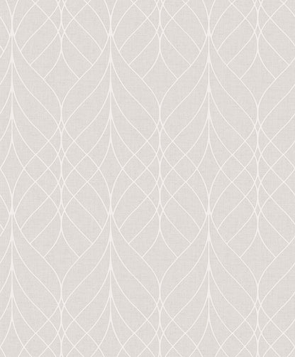 Advantage Hartley Mauve Geo Wallpaper, 20.9-in by 33-ft