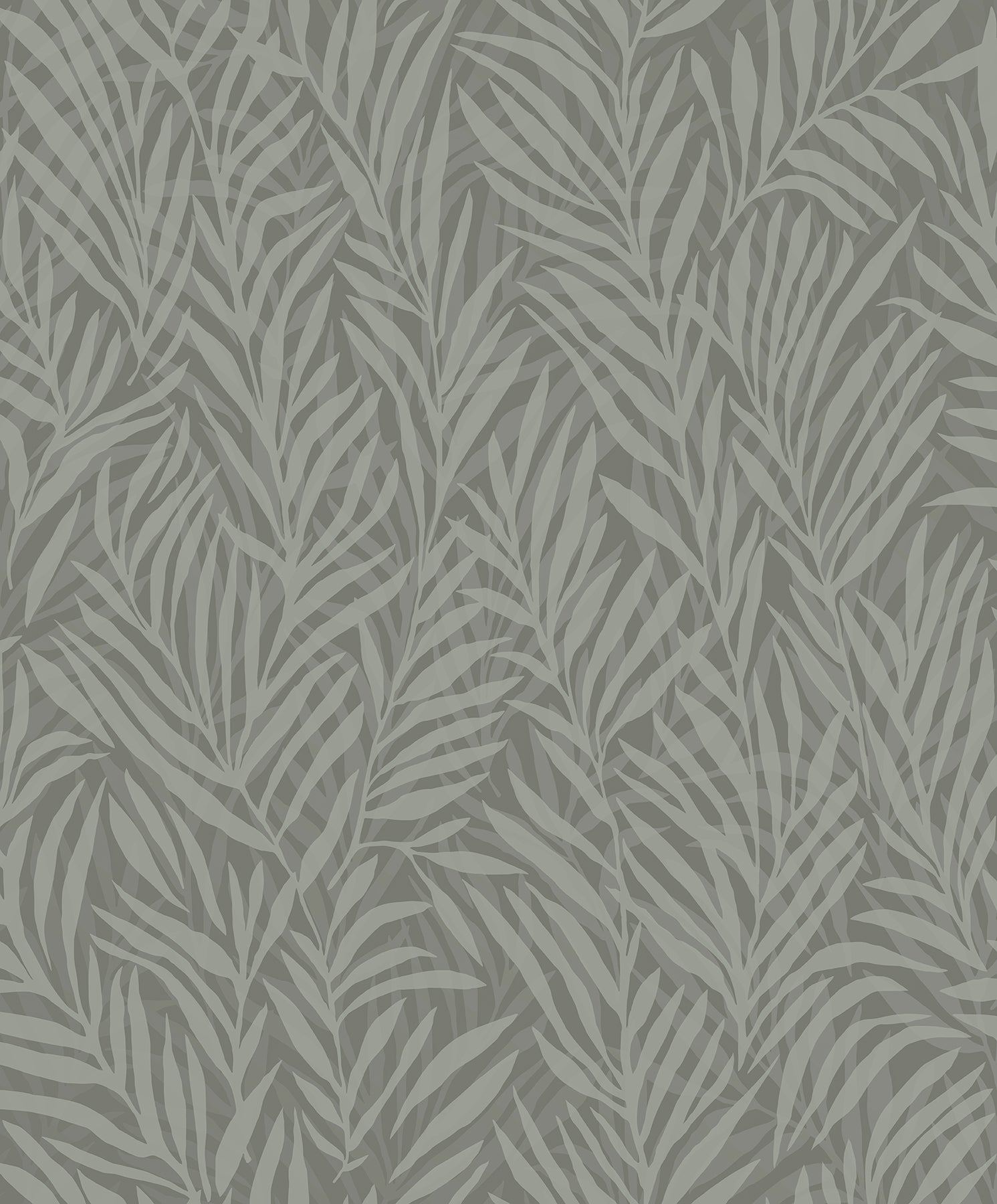 Advantage Holzer Dark Green Fern Wallpaper, 20.9-in by 33-ft