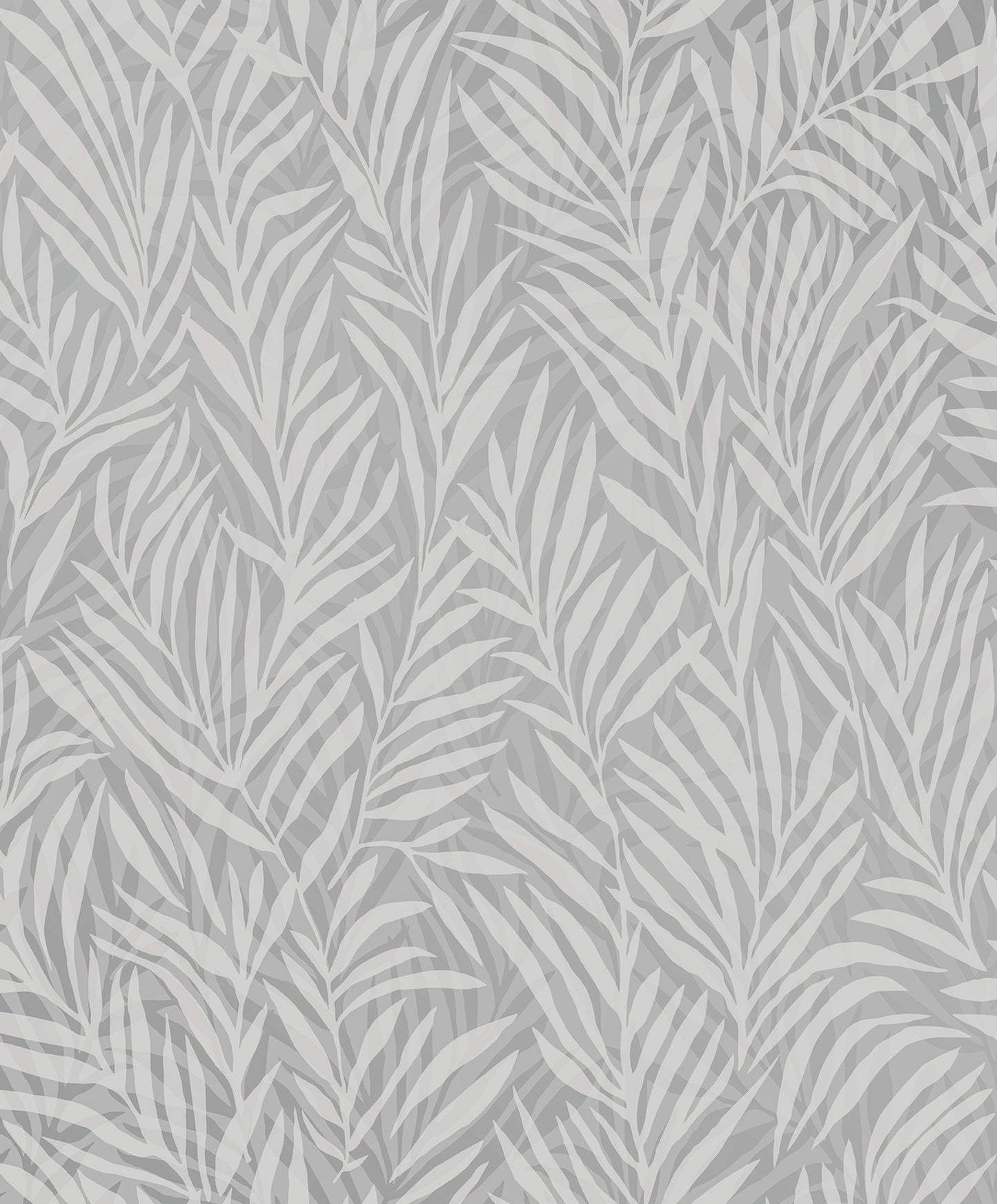 Advantage Holzer Grey Fern Wallpaper, 20.9-in by 33-ft