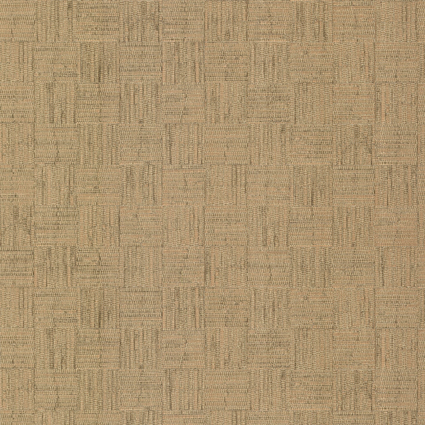 Warner Thea Gold Geometric Wallpaper, 27-in by 27-ft