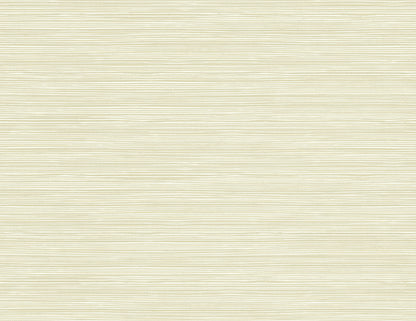 Warner Bondi Cream Grasscloth Texture Wallpaper, 27-in by 27-ft