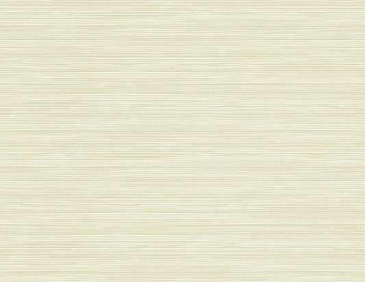 Warner Bondi Cream Grasscloth Texture Wallpaper, 27-in by 27-ft