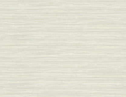 Warner Bondi Light Grey Grasscloth Texture Wallpaper, 27-in by 27-ft