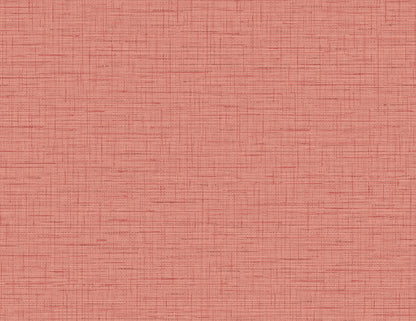 A-Street Prints Salamander Red Woven Wallpaper, 27-in by 27-ft