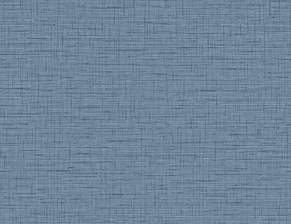 A-Street Prints Salamander Blue Woven Wallpaper, 27-in by 27-ft