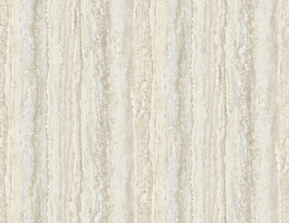 A-Street Prints Hilton Taupe Marbled Paper Wallpaper, 27-in by 27-ft